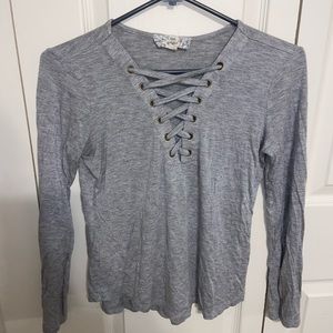 Grey Long Sleeve Shirt
